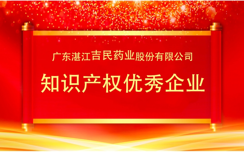 吉民藥業(yè)在廣東省湛江市舉辦知識產(chǎn)權(quán)宣傳周啟動儀式暨知識產(chǎn)權(quán)優(yōu)秀企業(yè)表彰會上對知識產(chǎn)權(quán)管理經(jīng)驗進(jìn)行了分享